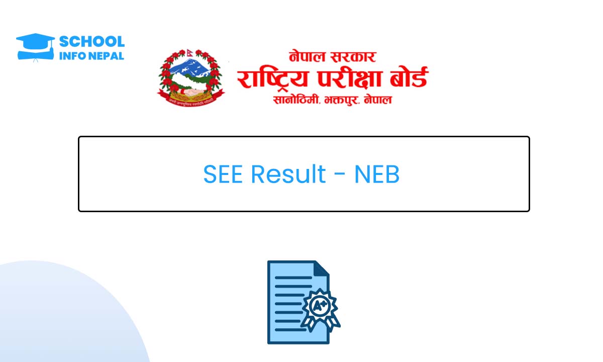SEE Re-Exam Result 2082 - NEB (Updates)