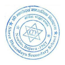 Bhanodaya Model Secondary School logo